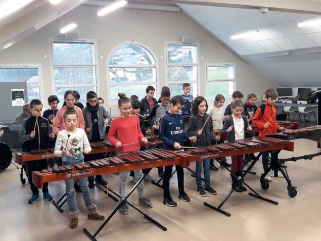Une classe orchestre à l’école Sainte-Marie d’Ornans